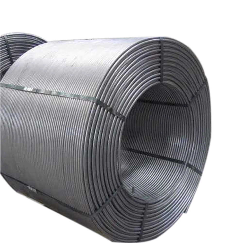 Silicon Calcium Cored Wire Alloy Additive in Casting Iron Steel Industry with Competitive Price